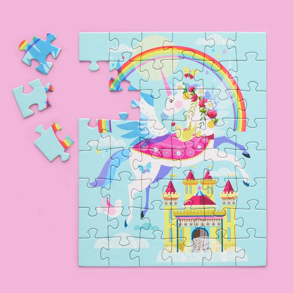 Rainbow Unicorn | 48 Piece Puzzle Snax