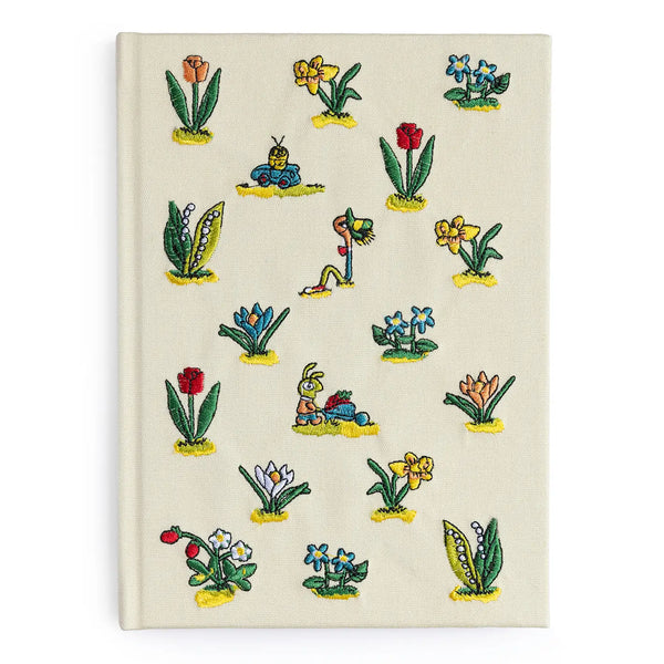 Richard Scarry® - Lowly Floral Embroidered Journal