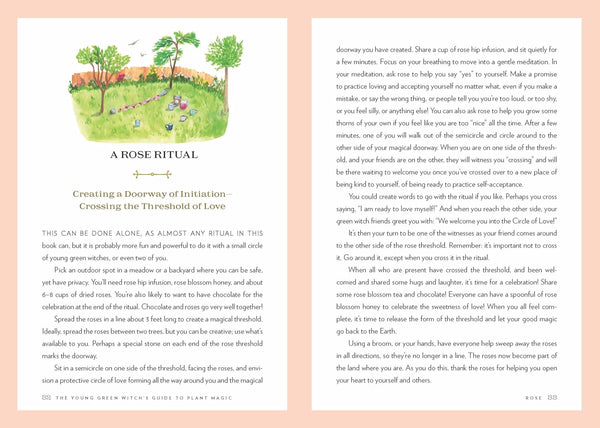 The Young Green Witch's Guide for Plant Magic: Rituals & Recipes from Nature