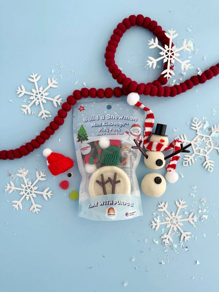 Build a Snowman KidDough | Mini Play Pack