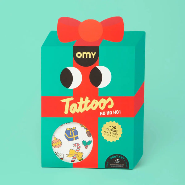 Hohoho Temporary Tattoos