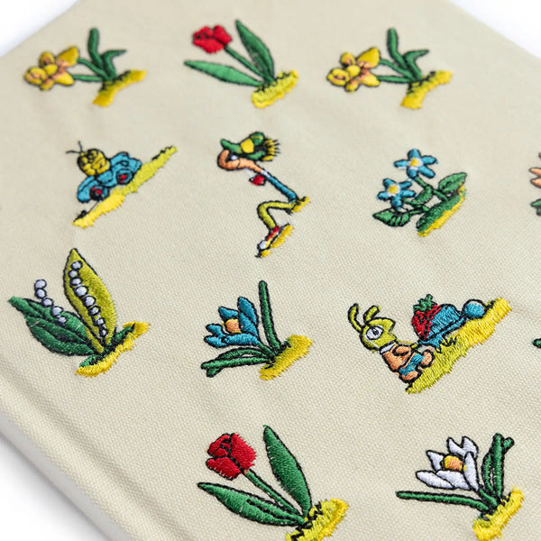 Richard Scarry® - Lowly Floral Embroidered Journal