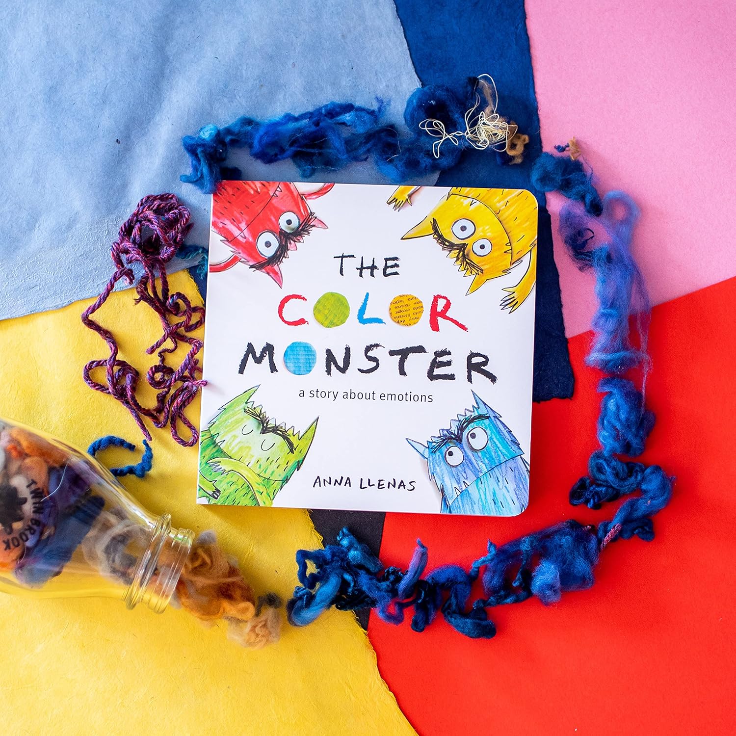 The Color Monster Board Book: A Story About Emotions