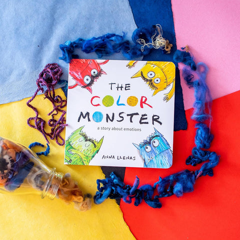 The Color Monster Board Book: A Story About Emotions