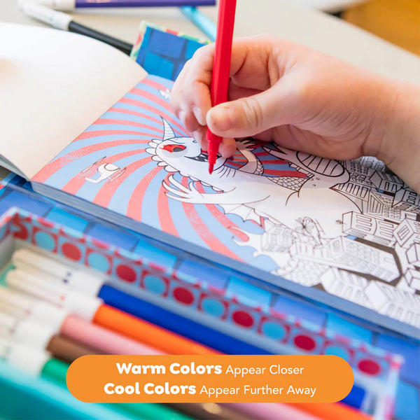 3D Coloring Set - Sci-fi Fun