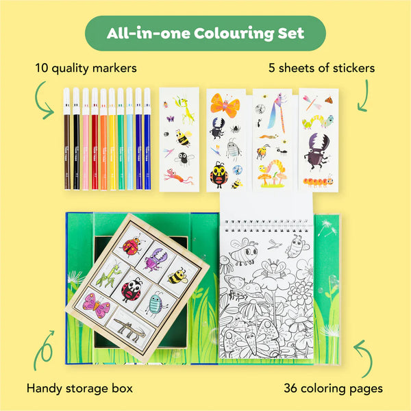 Coloring Set - Backyard Bugs