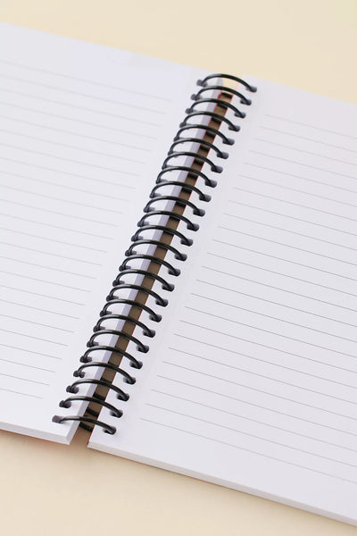 Monchhichi Red Spiral Notebook by Pipsticks