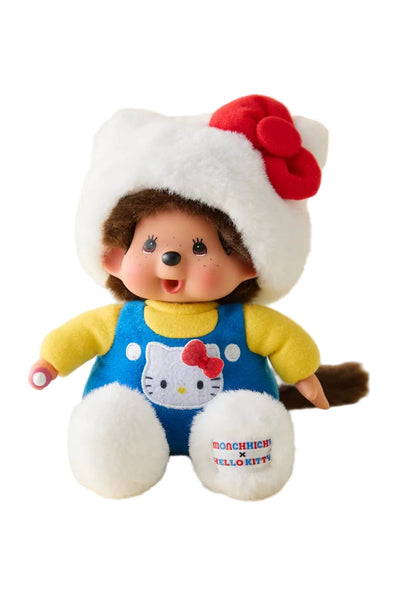 Hello Kitty X Monchhichi | Monchhichi Dressed as Hello Kitty