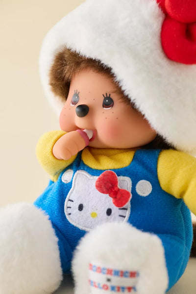 Hello Kitty X Monchhichi | Monchhichi Dressed as Hello Kitty