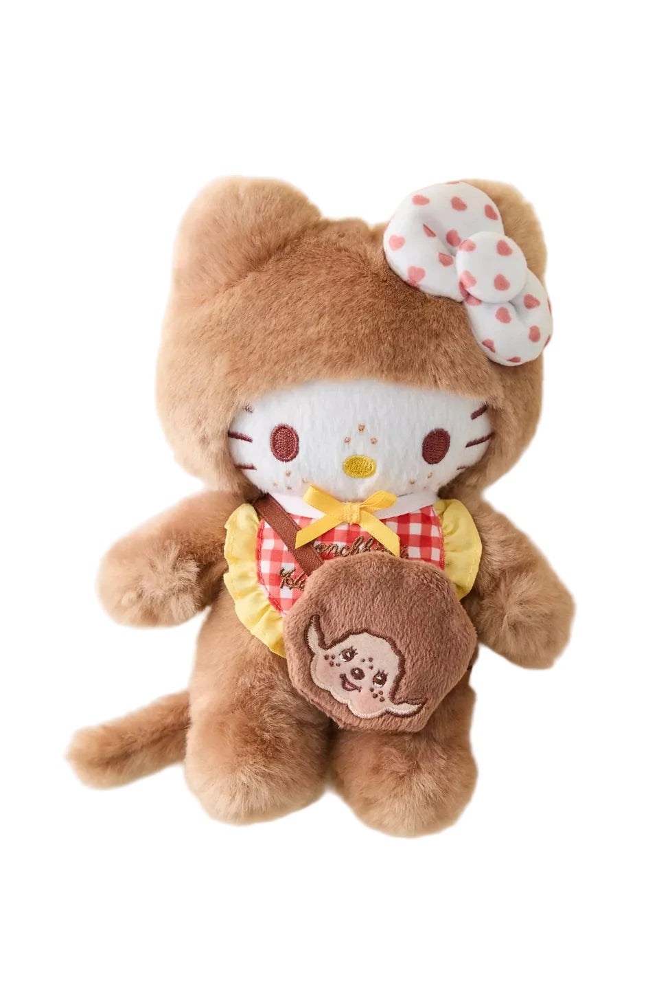 Hello Kitty X Monchhichi | Gingham Checker Hello Kitty