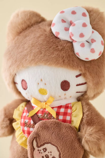 Hello Kitty X Monchhichi | Gingham Checker Hello Kitty