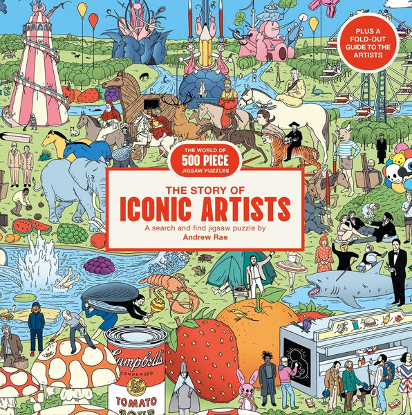 The Story Of Iconic Artists | 500pc Puzzle