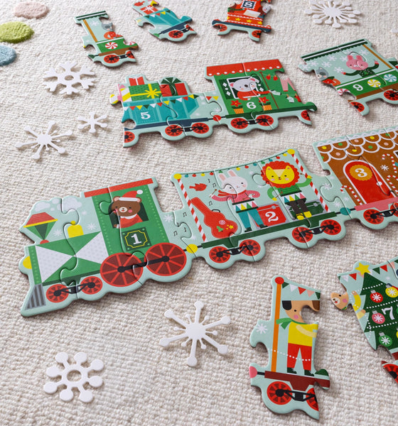 Christmas Train Floor Puzzle