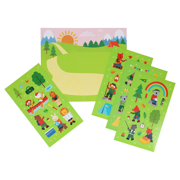 Little Campers Mini Stickers Set