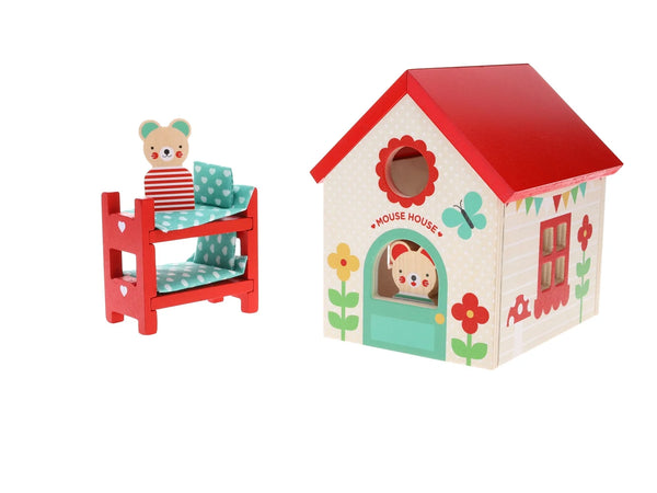 Mouse House Wooden Play Set