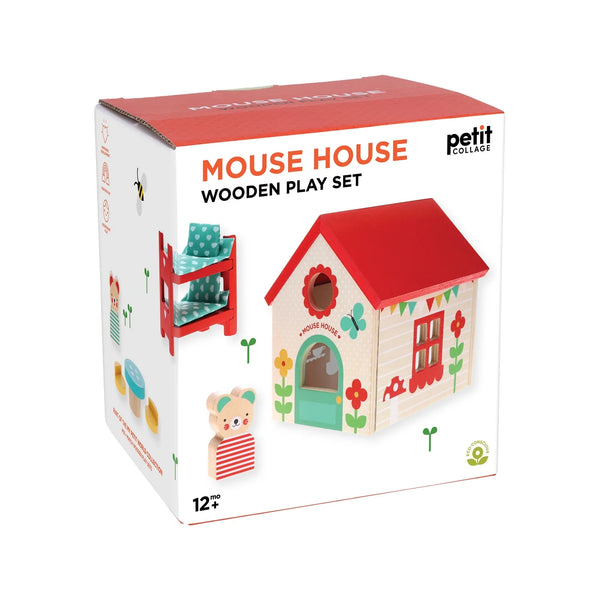 Mouse House Wooden Play Set
