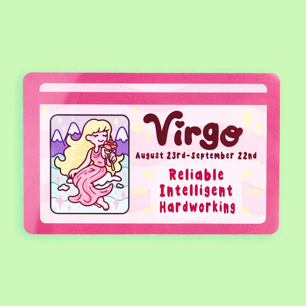 Zodiac Novelty ID Card