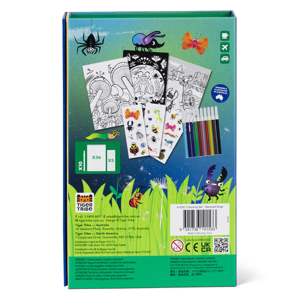 Coloring Set - Backyard Bugs