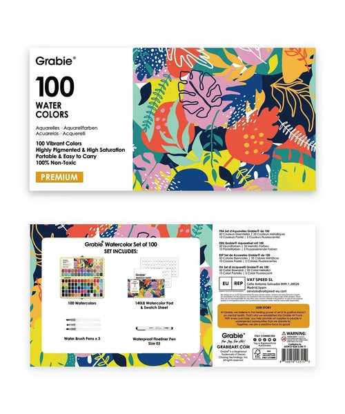 All-In-One Premium Watercolor Set of 100