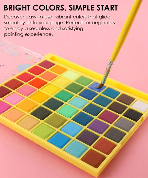 All-In-One Watercolor Set of 48