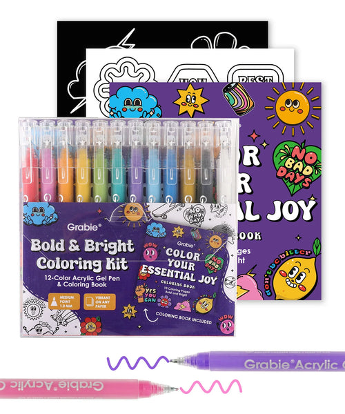 Bold & Bright Coloring Kit