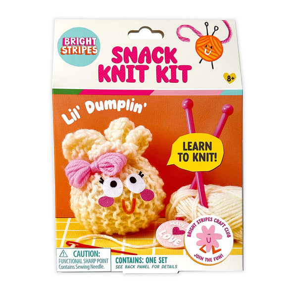 Snack Knit kit | Lil Dumpling
