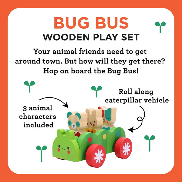 Bug Bus Wooden Play Set