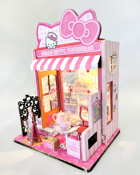 DIY Miniature House Kit | Hello Kitty Patisserie