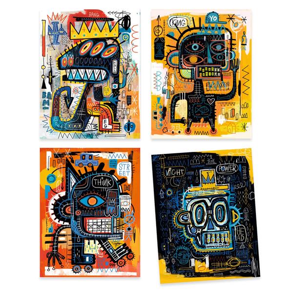 Inspired by Jean-Michel Basquiat