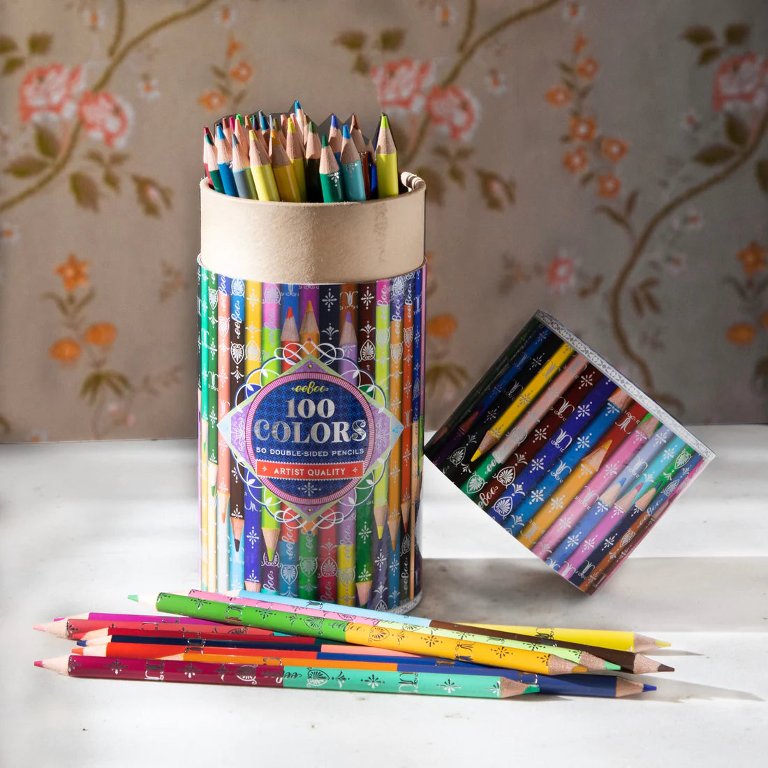100 colors double-sided pencils