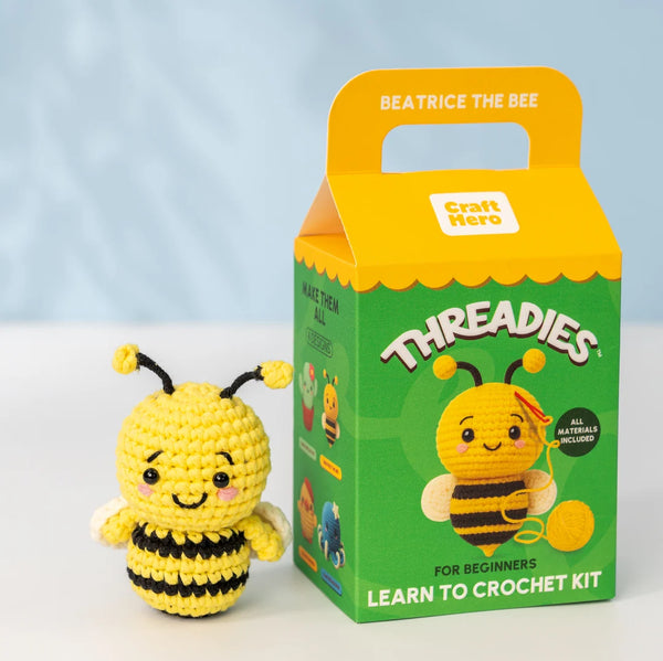 Crochet Kit for Beginners | Beatrice the Bee