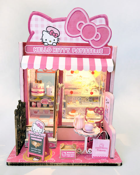 DIY Miniature House Kit | Hello Kitty Patisserie