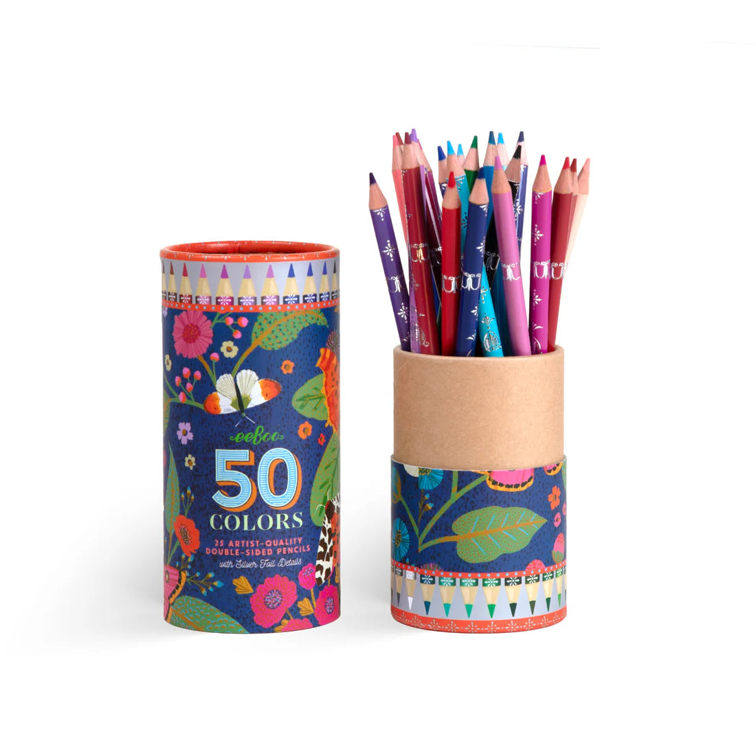 Victoria's 50 Colors | 25 Double-Sided Pencils