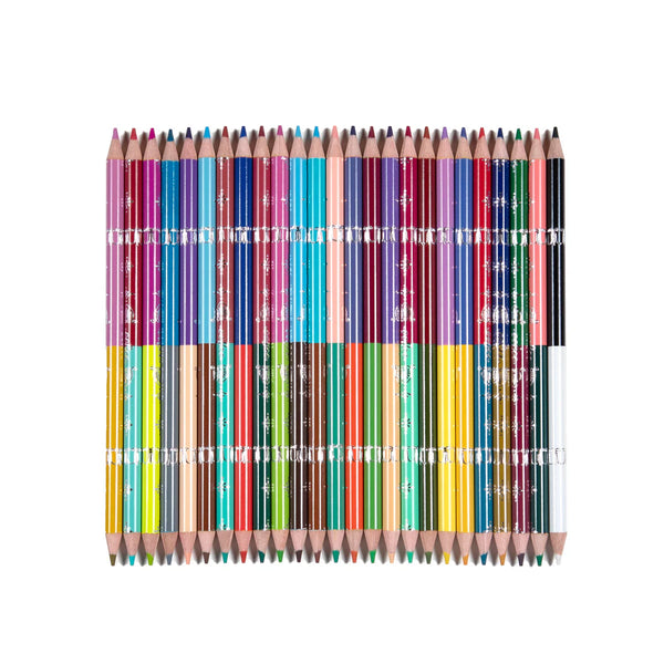 Victoria's 50 Colors | 25 Double-Sided Pencils