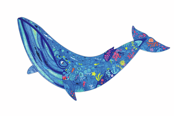 Humpback Whale Shimmer Floor Puzzle - 200pc