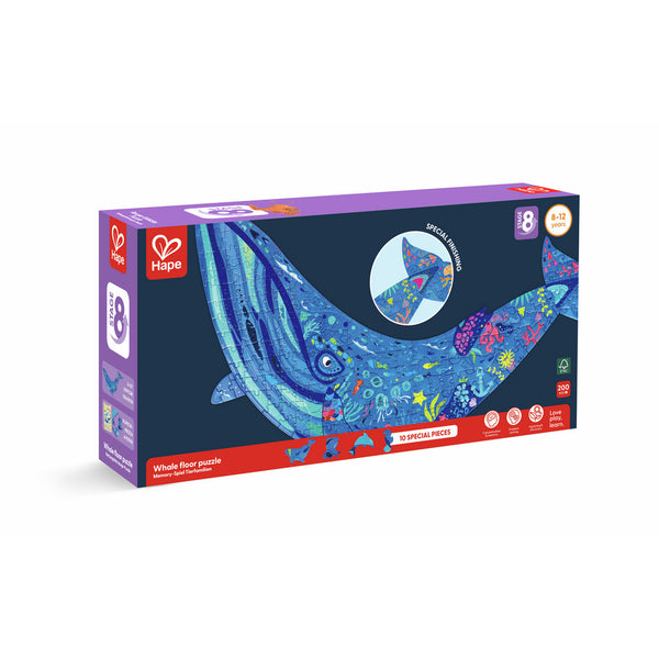 Humpback Whale Shimmer Floor Puzzle - 200pc