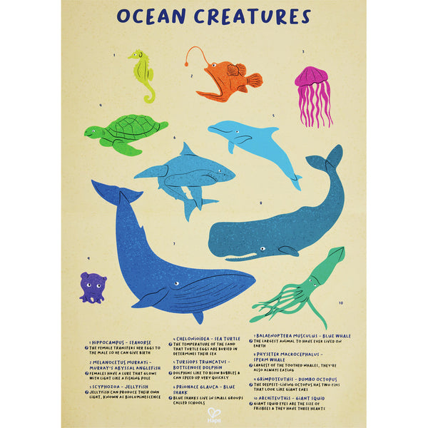 Humpback Whale Shimmer Floor Puzzle - 200pc