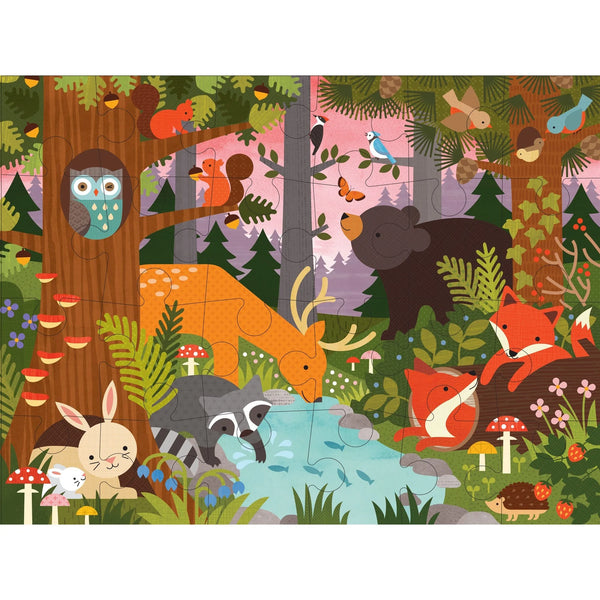 Enchanted Woodland Floor Puzzle 24pc