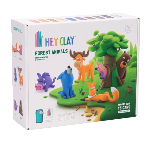 Hey Clay | Forest Animals