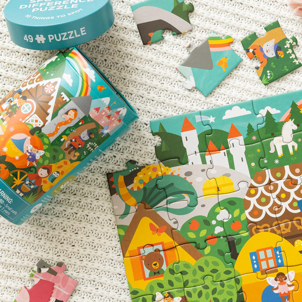 Spot The Difference Fairy Tales Puzzle
