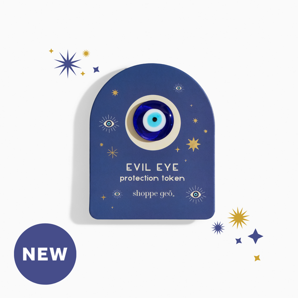 Evil Eye Glass Protection Token
