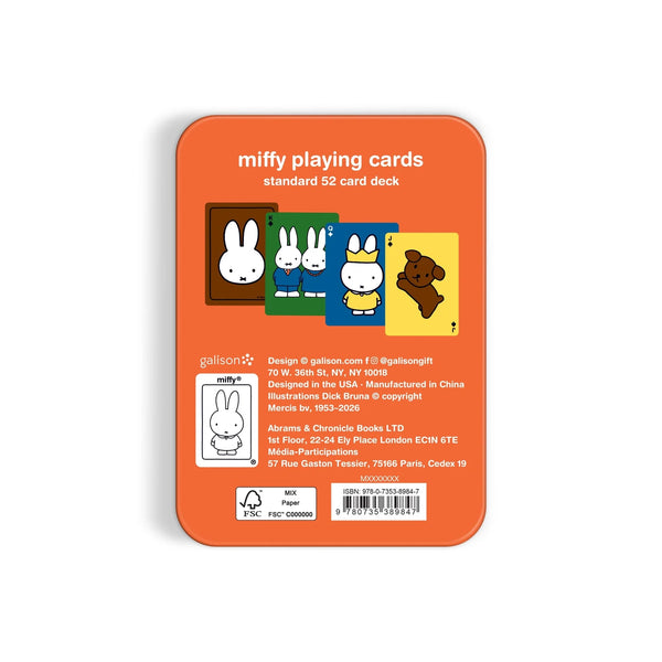 Miffy Playing Cards