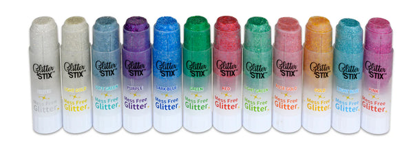 Glitter Stix, 12 Colors