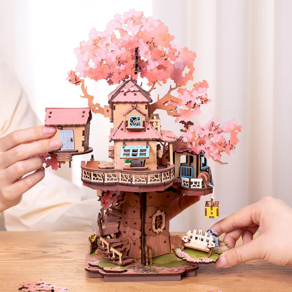 DIY Wooden Puzzle | Sakura Tree House