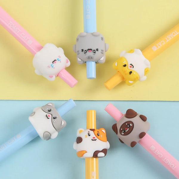Toast Cats Gel Pen
