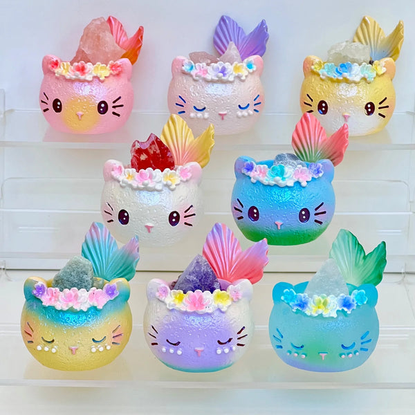 Crystal Cat Mermaid Blind Box