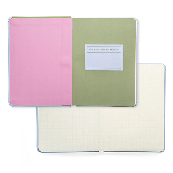 Grid Mini Notebook & Pen