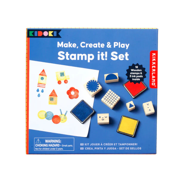 Make, Create & Play - Stamp it!