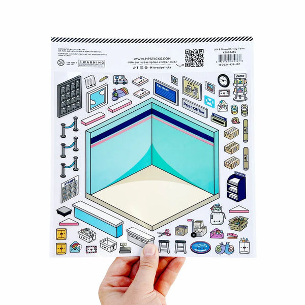 DIY & Dispatch Tinytown Stickers