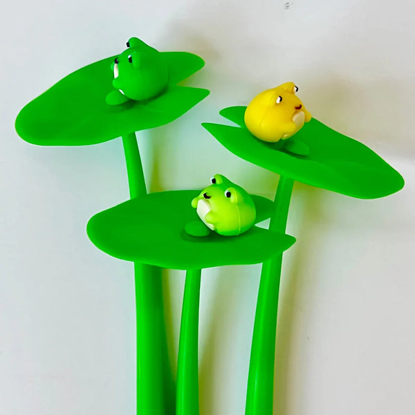 Lotus Leaf Frog Gel Pen